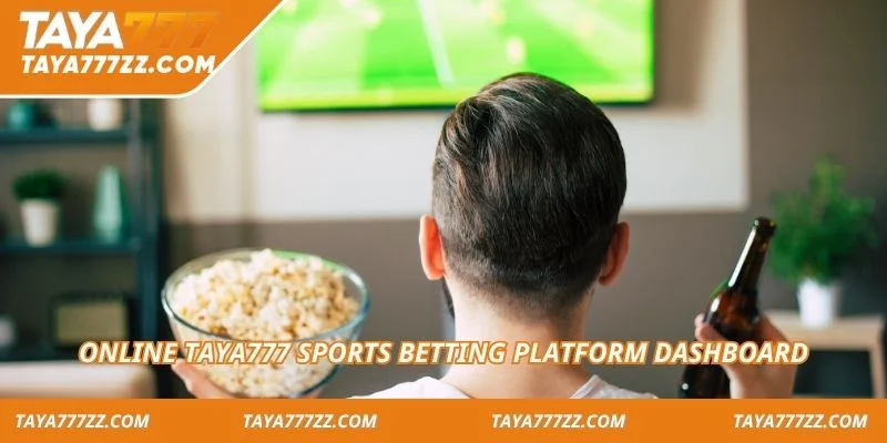 Online TAYA777 sports betting platform dashboard